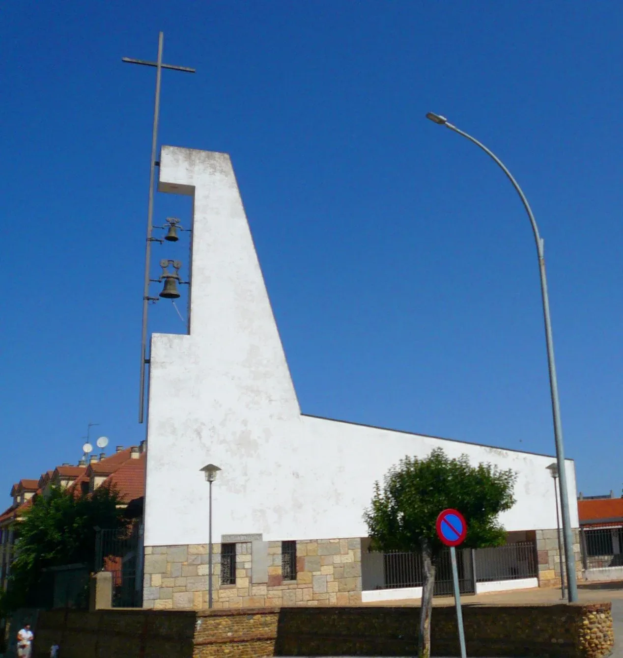 Exterior de la ermita del Humilladero en La Virgen del Camino, León